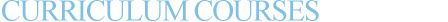 curriculum courses